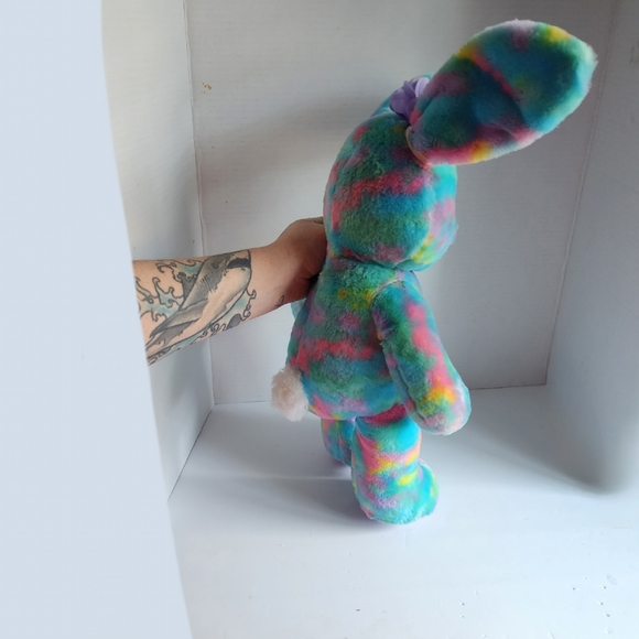 Build-A-Bear Spring & Easter Themed Colorburst Rabbit with Accessories - Picture 3 of 10